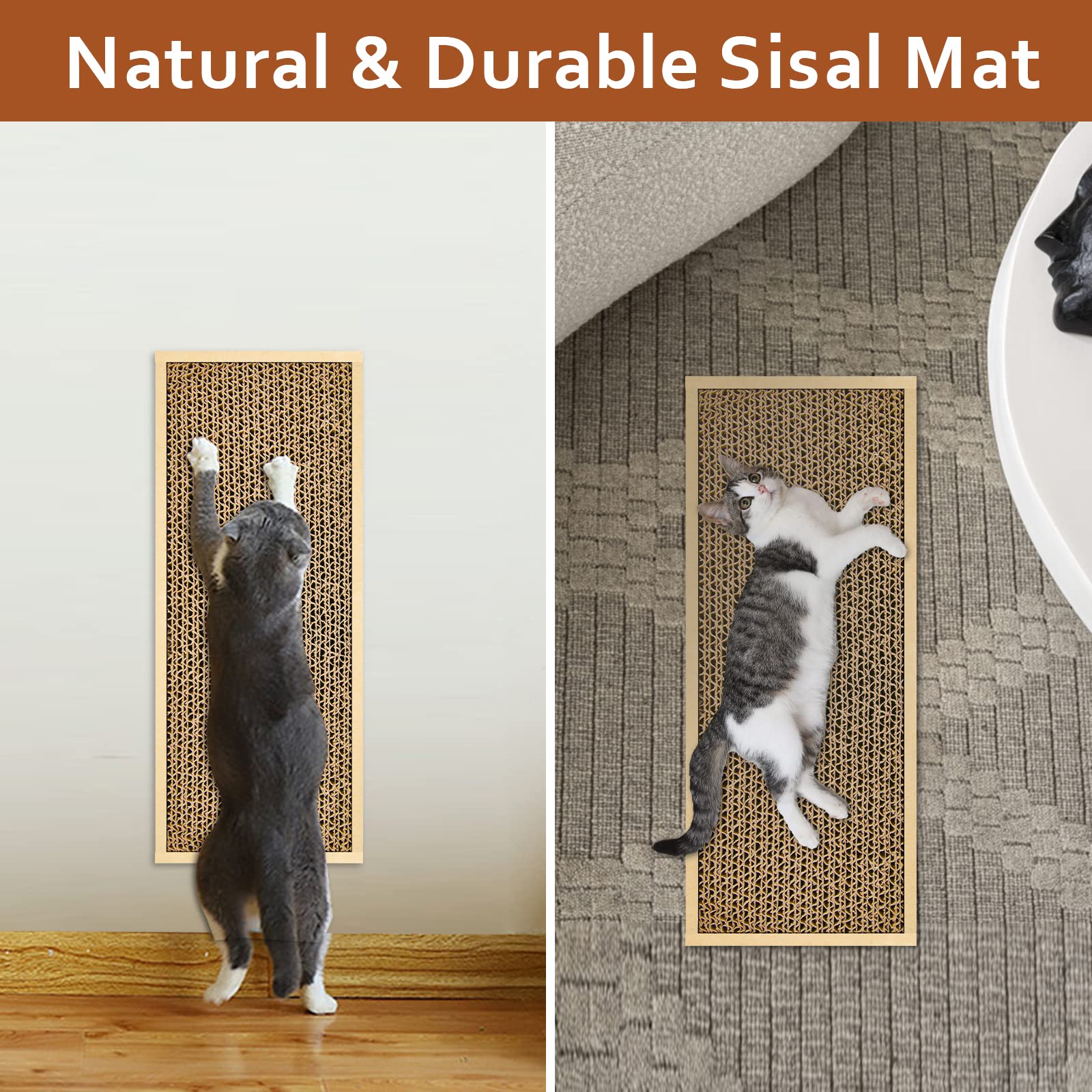 HappyFreeSX sachets de catnip inclus attirant le chat et augmentant l'utilisation