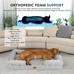HarmonyHome texture de la mousse egg crate offrant soutien orthopédique