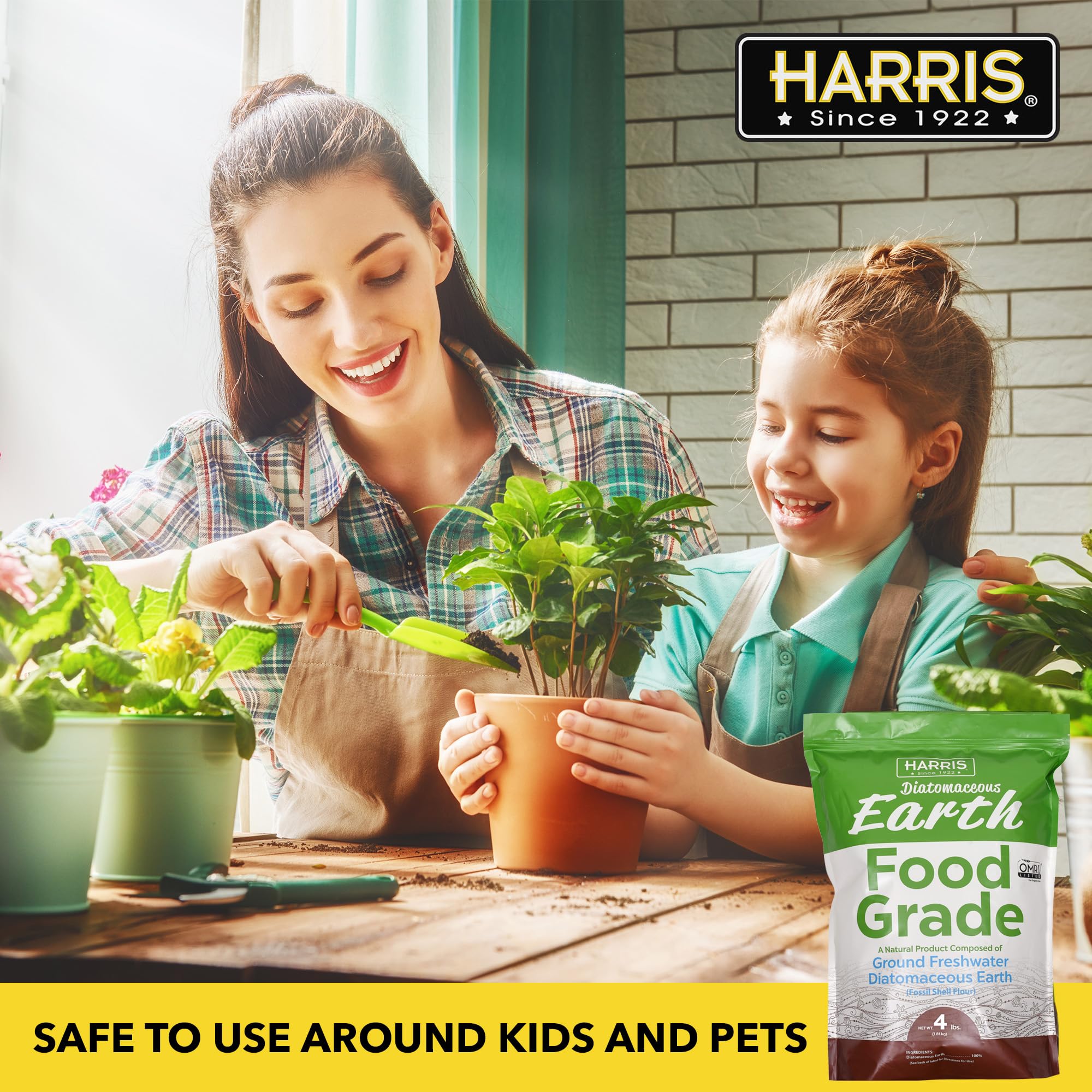 HARRIS poudre appliquée en jardin pour protection physique des plantes