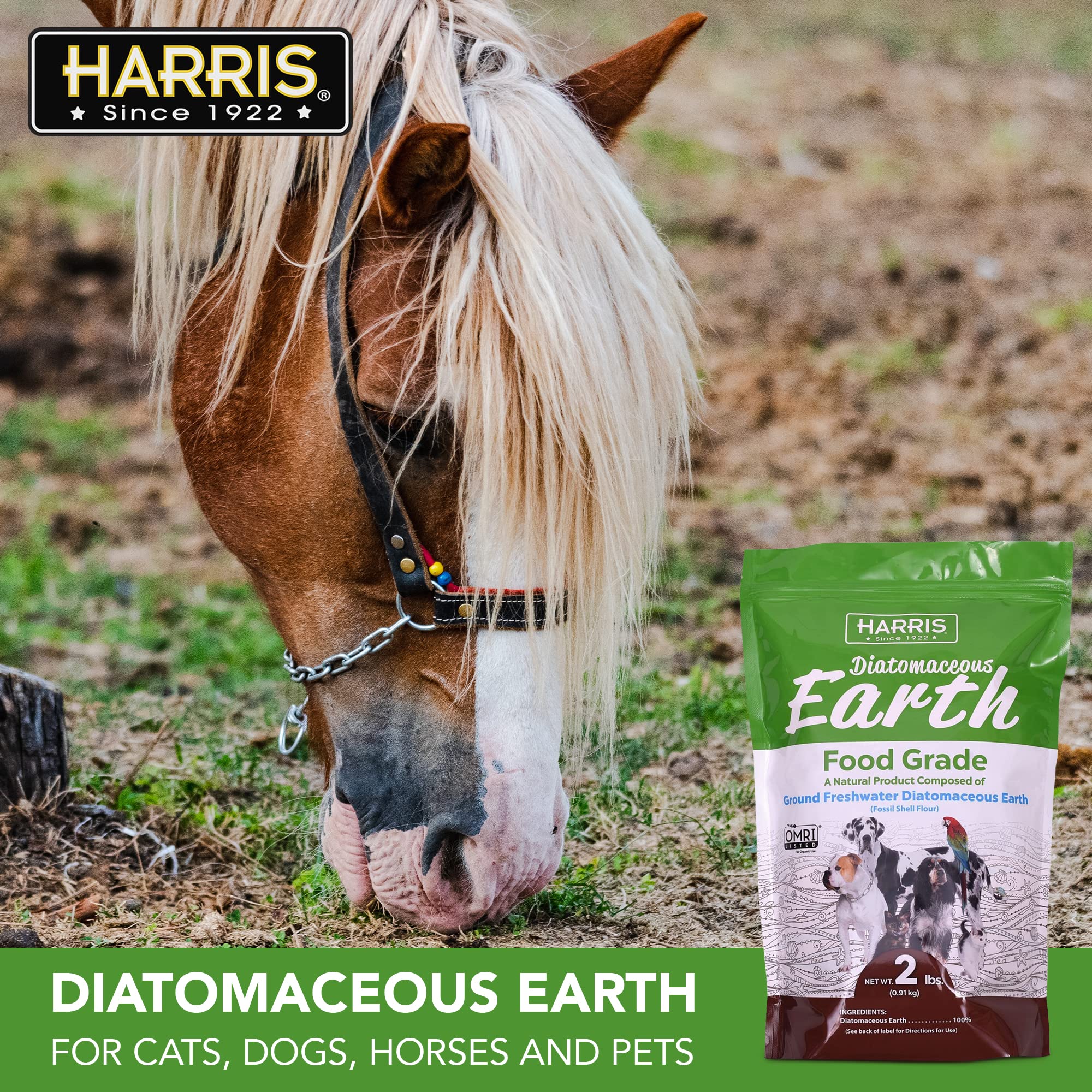 HARRIS application sur nourriture d'animal pour dosage sûr et naturel