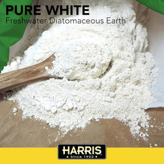HARRIS gros plan sur la texture fine de la poudre offrant absorption sèche