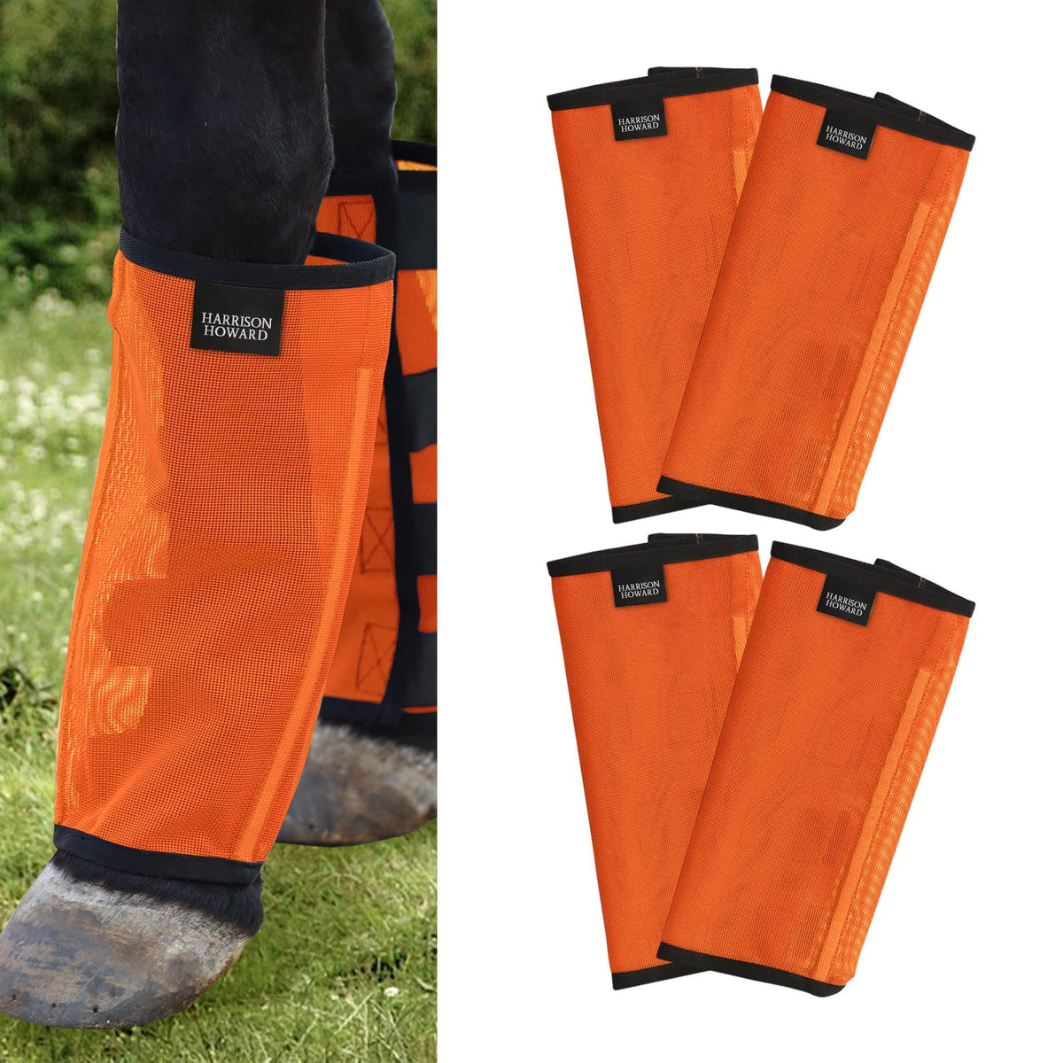 Harrison Howard bottes face avant montrant coupe protectrice et visibilité