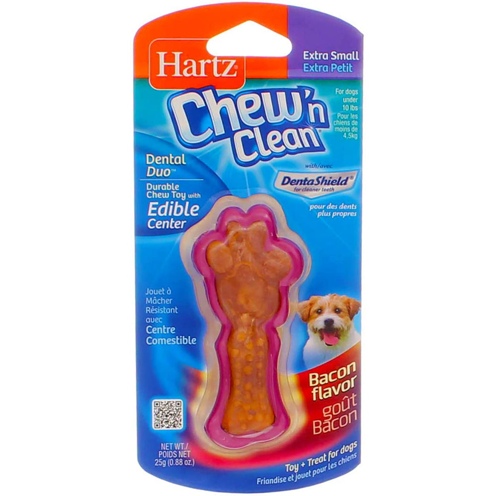 Hartz comparaison de taille avec une main, adaptation pour chiens ≤10 lb