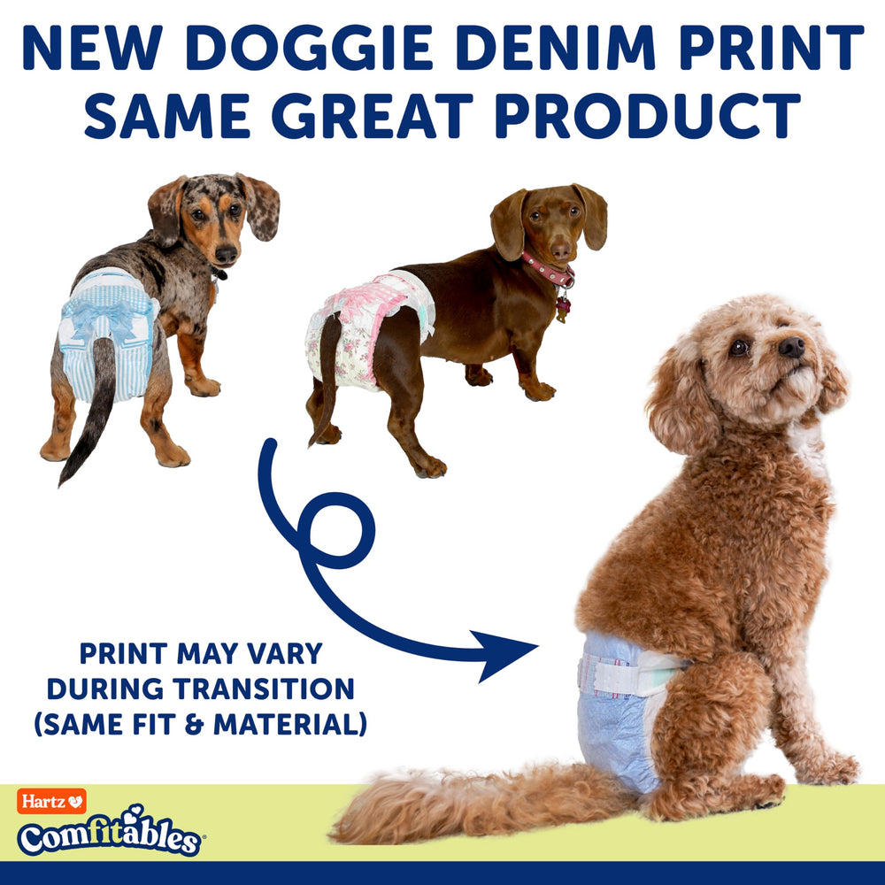 Hartz petit chien portant couche XS, maintien confortable