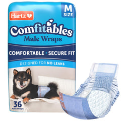 Hartz emballage avant montrant format M et 36 unités, protection pratique
