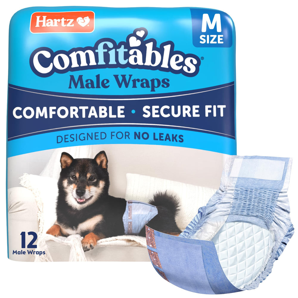 Hartz culotte avant emballage montrant taille Medium et informations pratiques