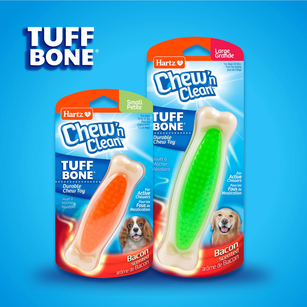 Hartz pack de trois Tuff Bone prêt à l'emploi, durabilité et variété