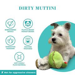 Haute Diggity Dog Dirty Muttini chien qui joue, divertissement interactif sûr
