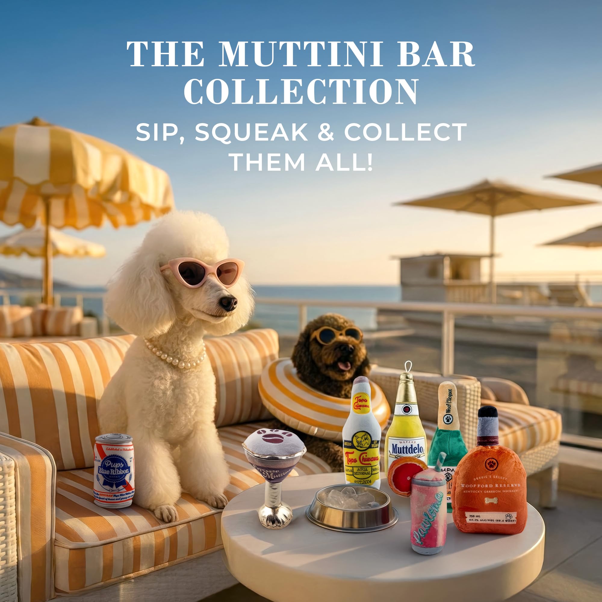 Haute Diggity Dog emballage et étiquette indiquant cadeau parfait et soigné