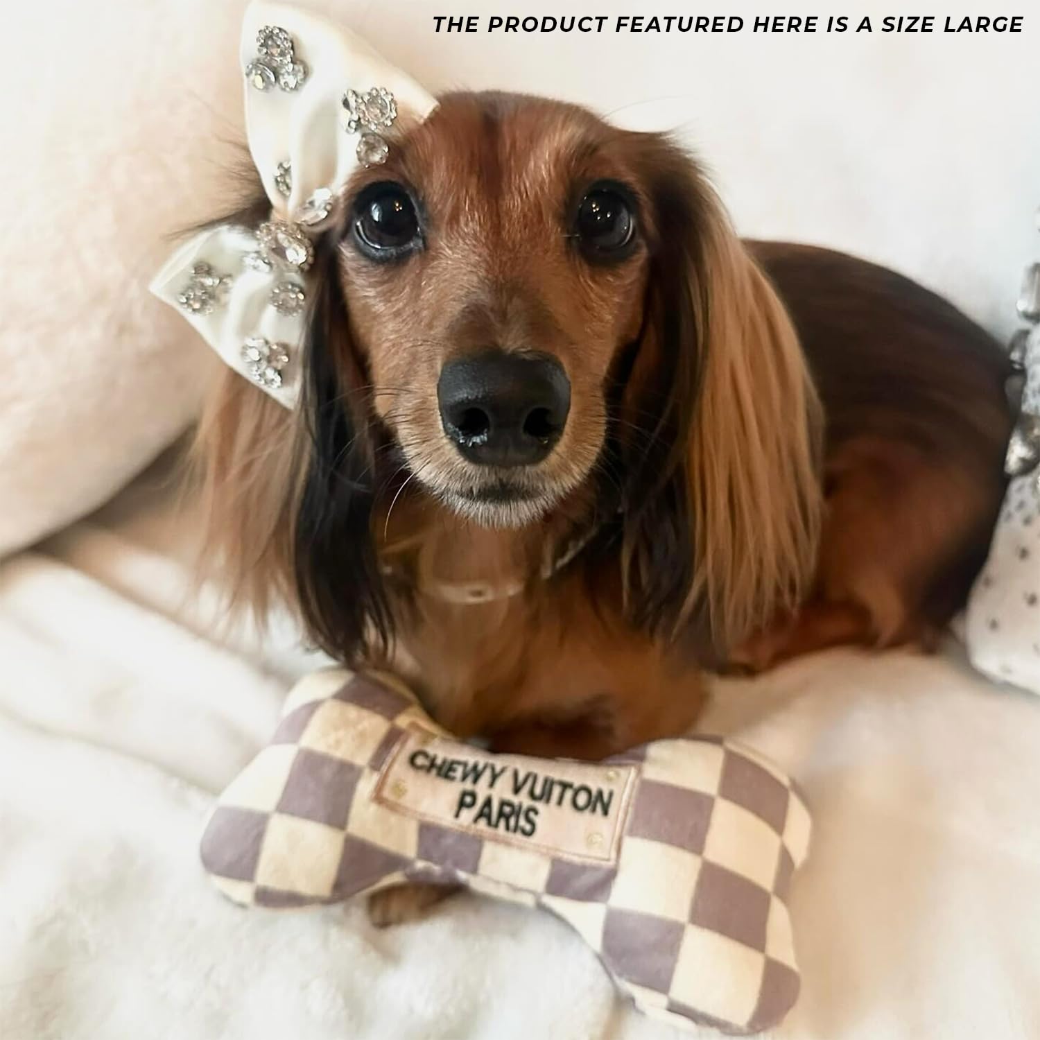 Haute Diggity Dog détail broderie robuste pour plus de durabilité