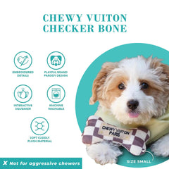 Haute Diggity Dog vue du couineur interne stimulant le jeu