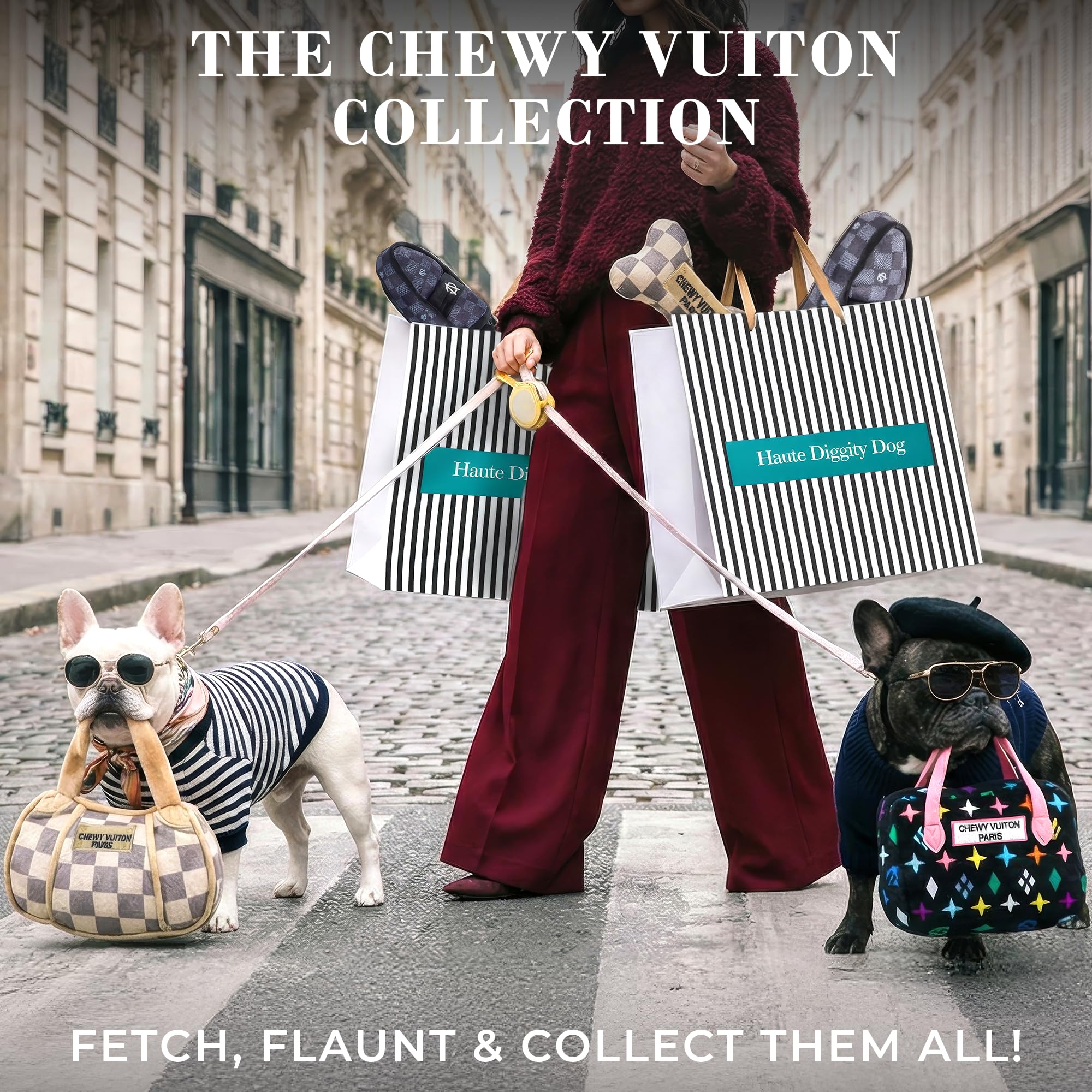 Haute Diggity Dog assortiment de jouets coordonnés pour collectionneurs