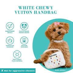 Haute Diggity Dog intérieur avec couineur visible, stimule le jeu interactif