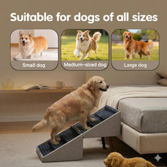 Haven Pet en usage au canapé facilitant accès pour grands chiens