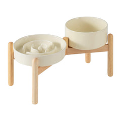 Havniva gamelle slow feeder devant montrant design et avantage ralentir repas