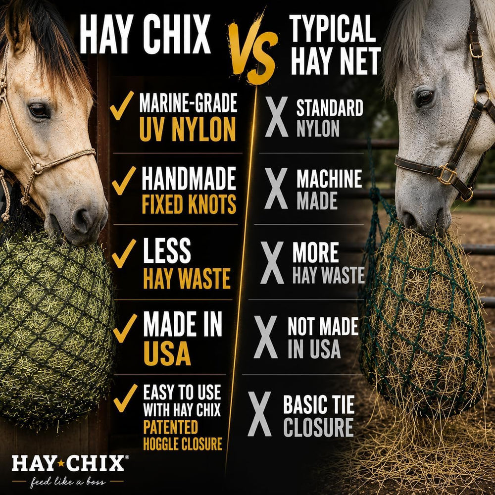 hay chix fermeture Rope & Hoggle facilitant remplissage et fermeture