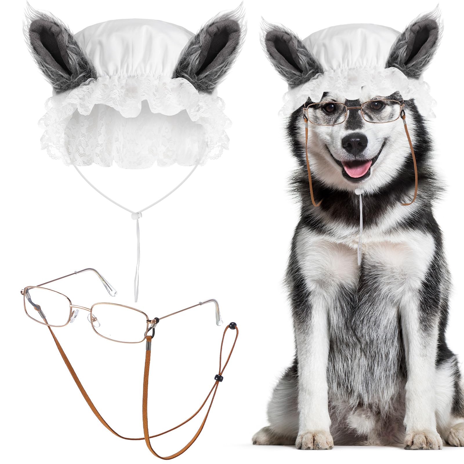 Haysandy bonnet blanc devant, maintien confortable et look amusant