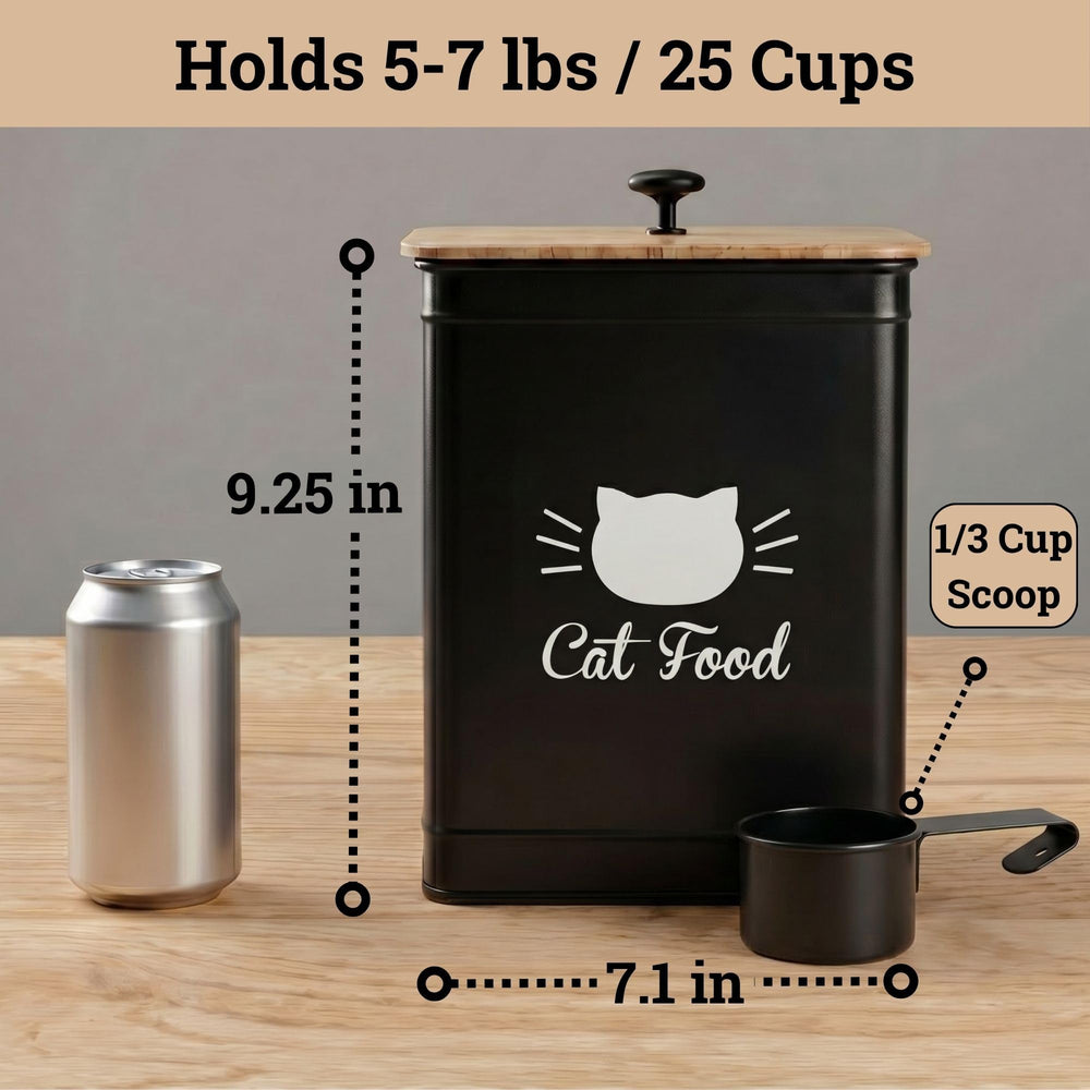 HB Design Co. comparaison d'échelle à côté d'une boîte de conserve, taille compacte