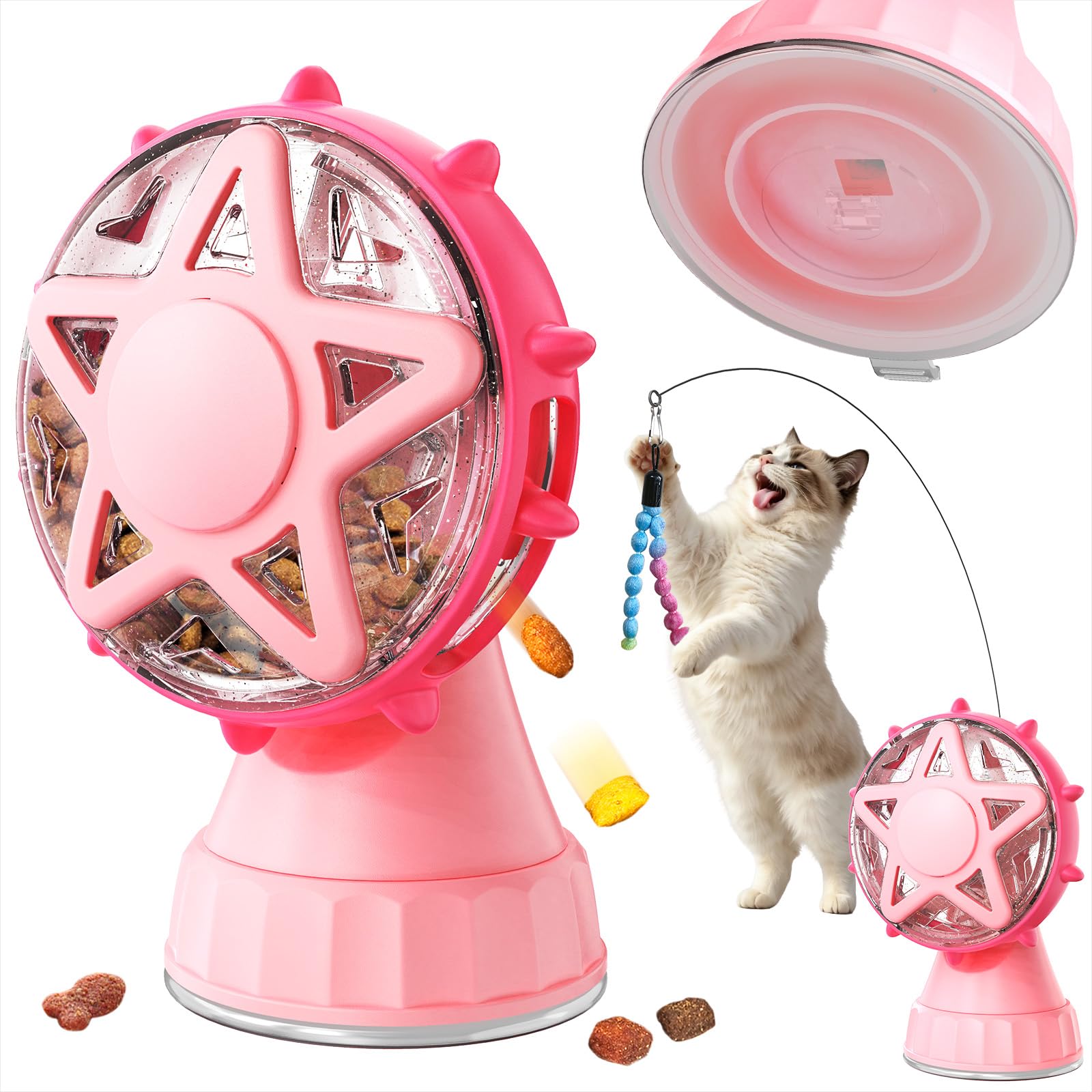 HCY&WLD face du jouet rose montrant le design et l'installation facile
