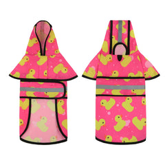 HDE imperméable rose ouverture pour harnais facilitant fixation de la laisse