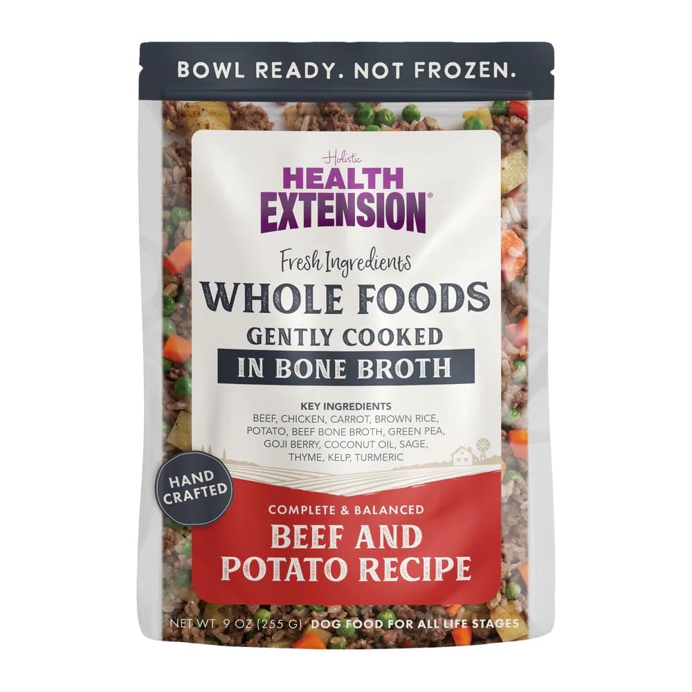 Health Extension portion servie dans une assiette montrant la consistance