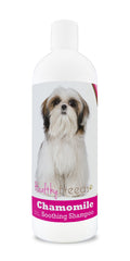 Healthy Breeds flacon 8 oz montrant l'étiquette et bénéfice douceur pour peau sensible