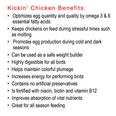 Healthy Coat Kickin Chicken ajouté au grain, Healthy Coat montrant mode d'administration simple