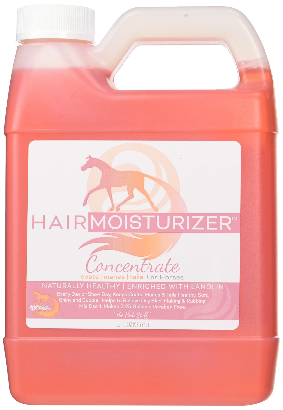 Healthy Haircare Product flacon devant montrant l’étiquette et le format pratique