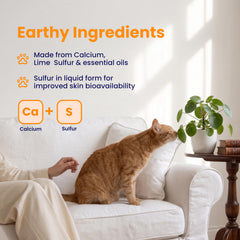 Healthy Paw Life traitement d'oreille appliqué pour calmer irritation localisée