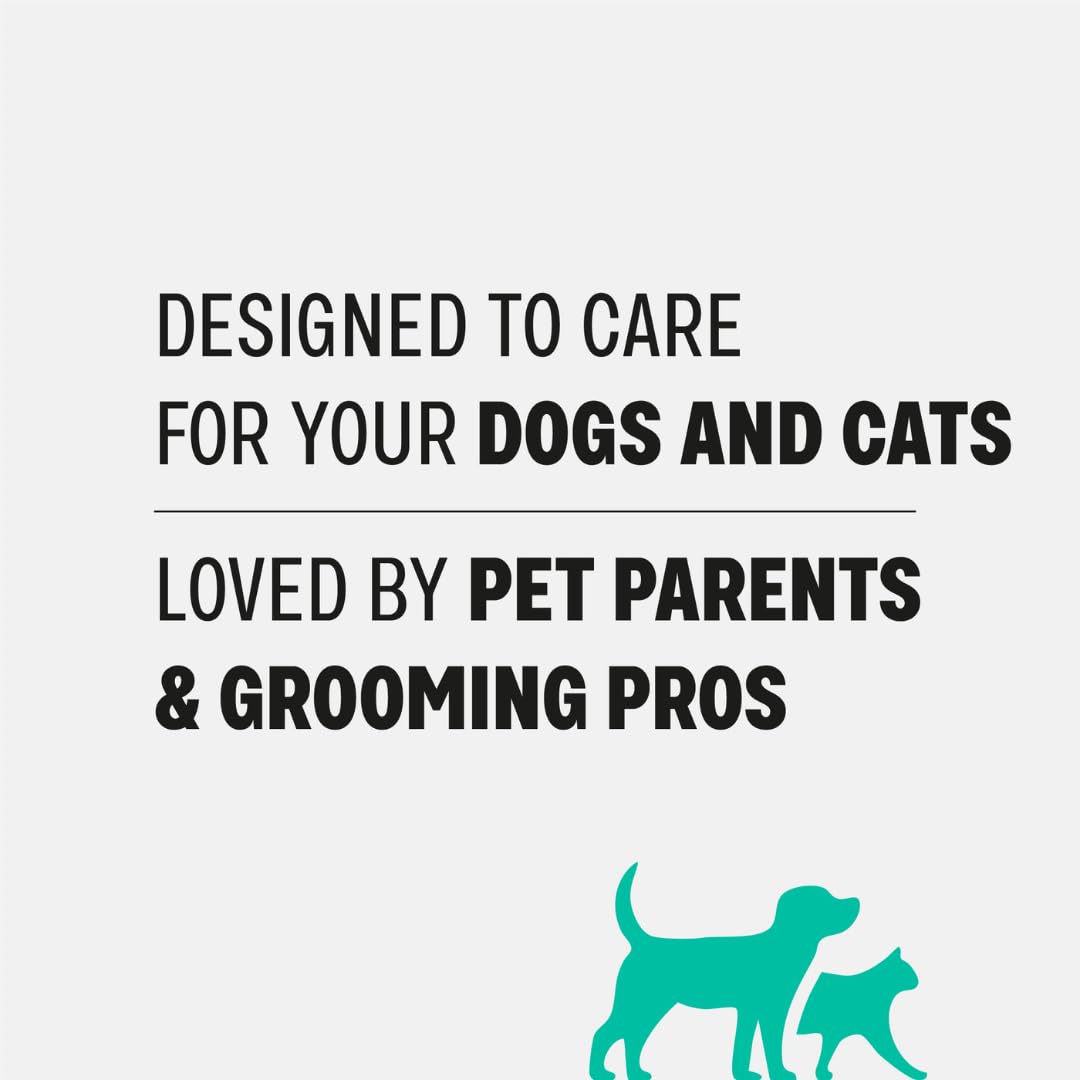 Healthy Skin + Coat application sur chien en toilettage démontrant efficacité odorale