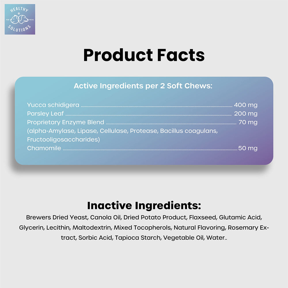 Healthy Solutions étiquette et composition montrant ingrédients de qualité
