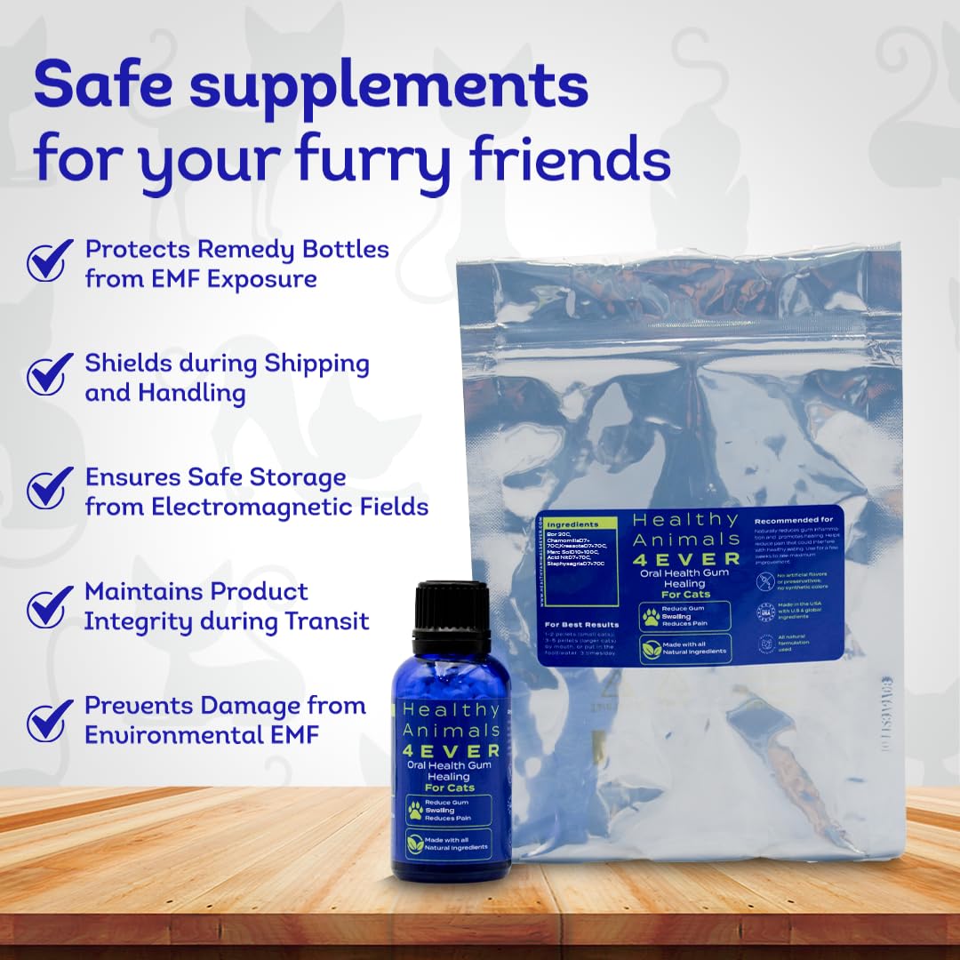 HealthyAnimals4Ever chat consommant nourriture mélangée, confort accru
