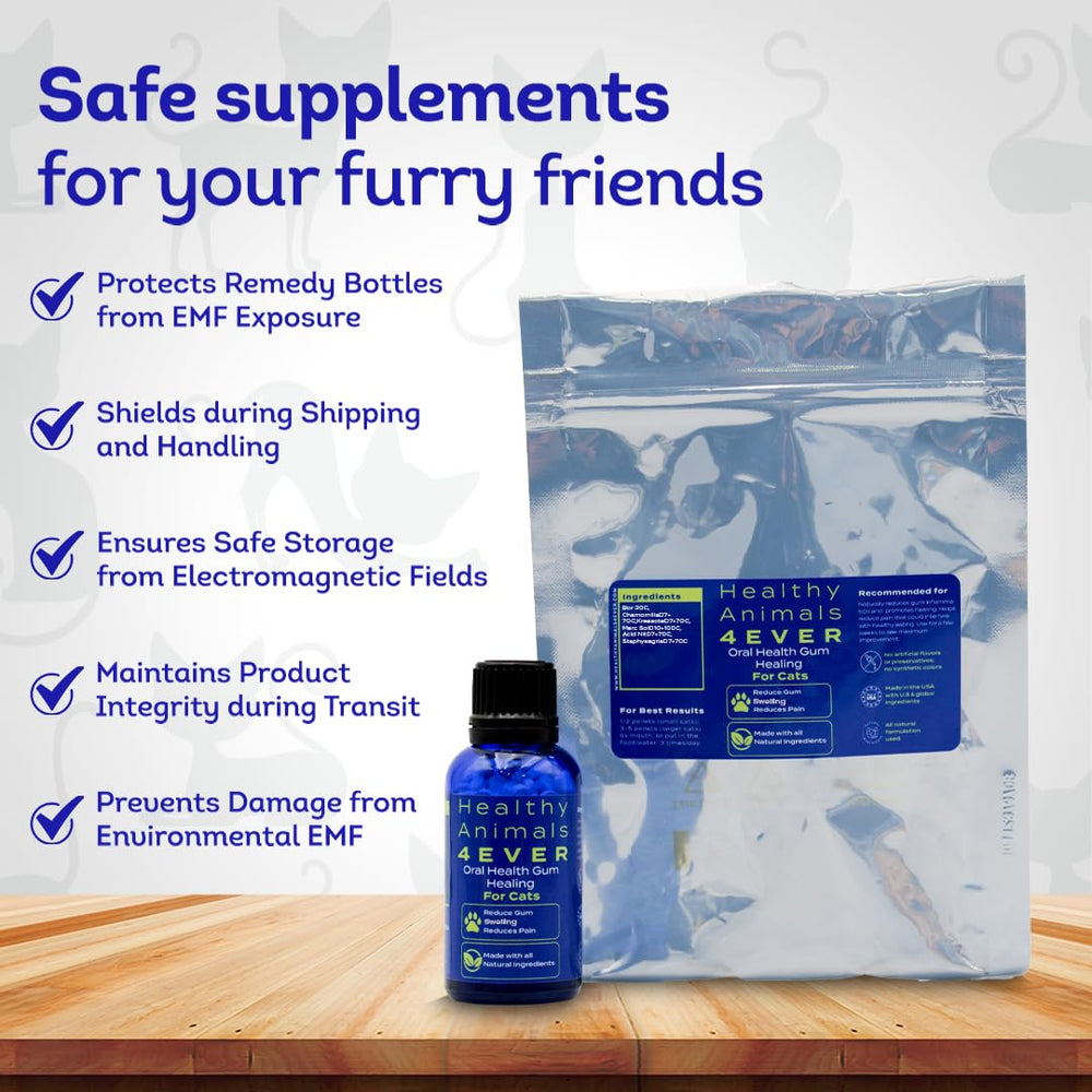 HealthyAnimals4Ever chat consommant nourriture mélangée, confort accru