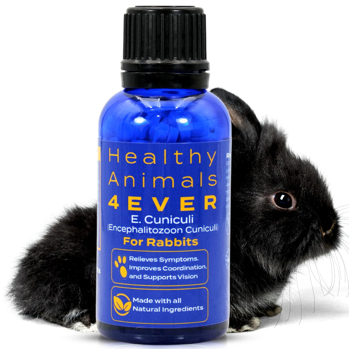 HealthyAnimals4Ever paquet avant montrant produit et bénéfice de prévention