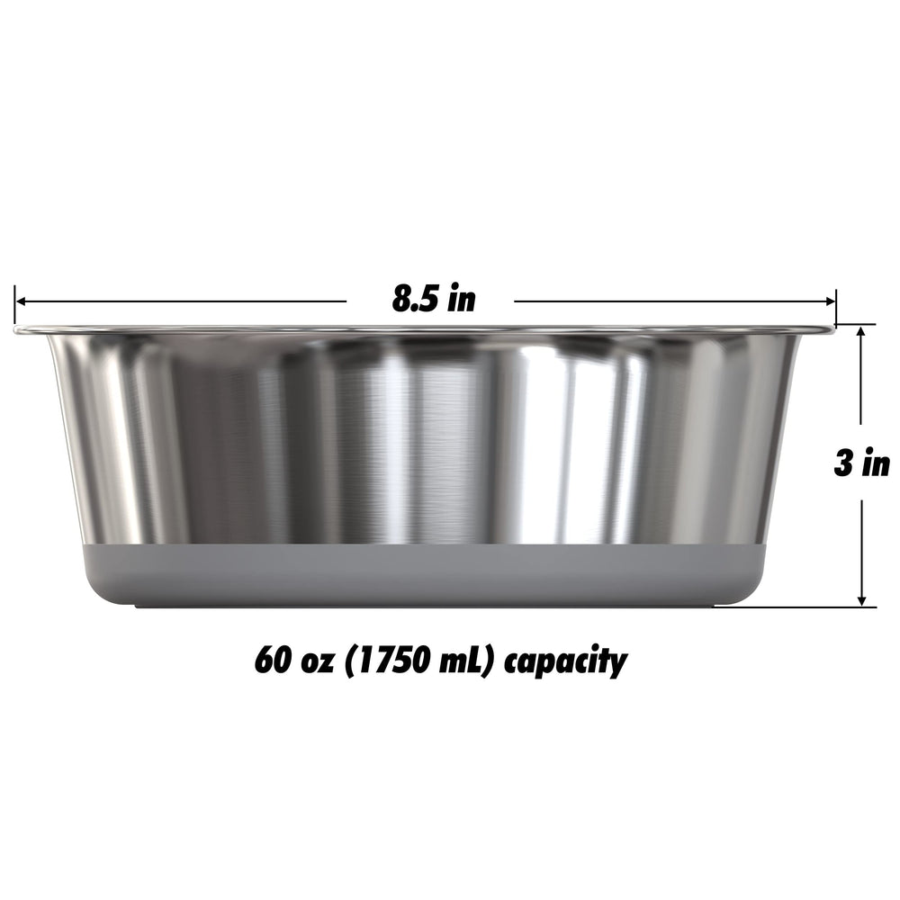 HeavyBowl comparée à objet familier pour échelle, montre diamètre 21,5 cm
