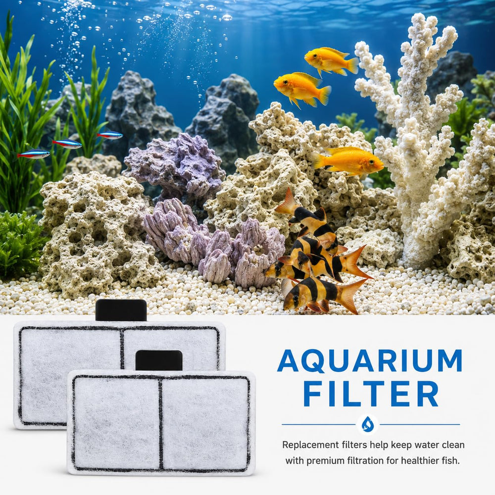 Hedday cartouche en situation aquarium lifestyle améliorant clarté de l'eau et circulation