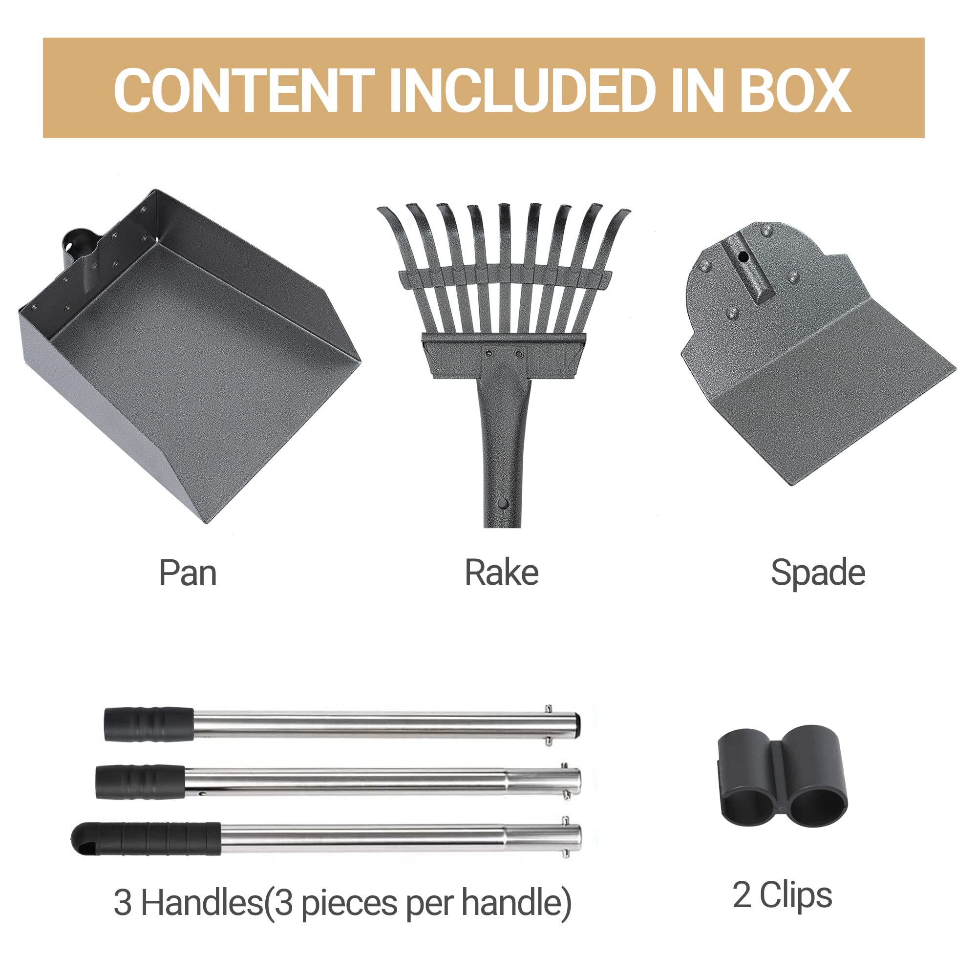 Heeyoo ensemble complet assemblé pour usage sans se pencher