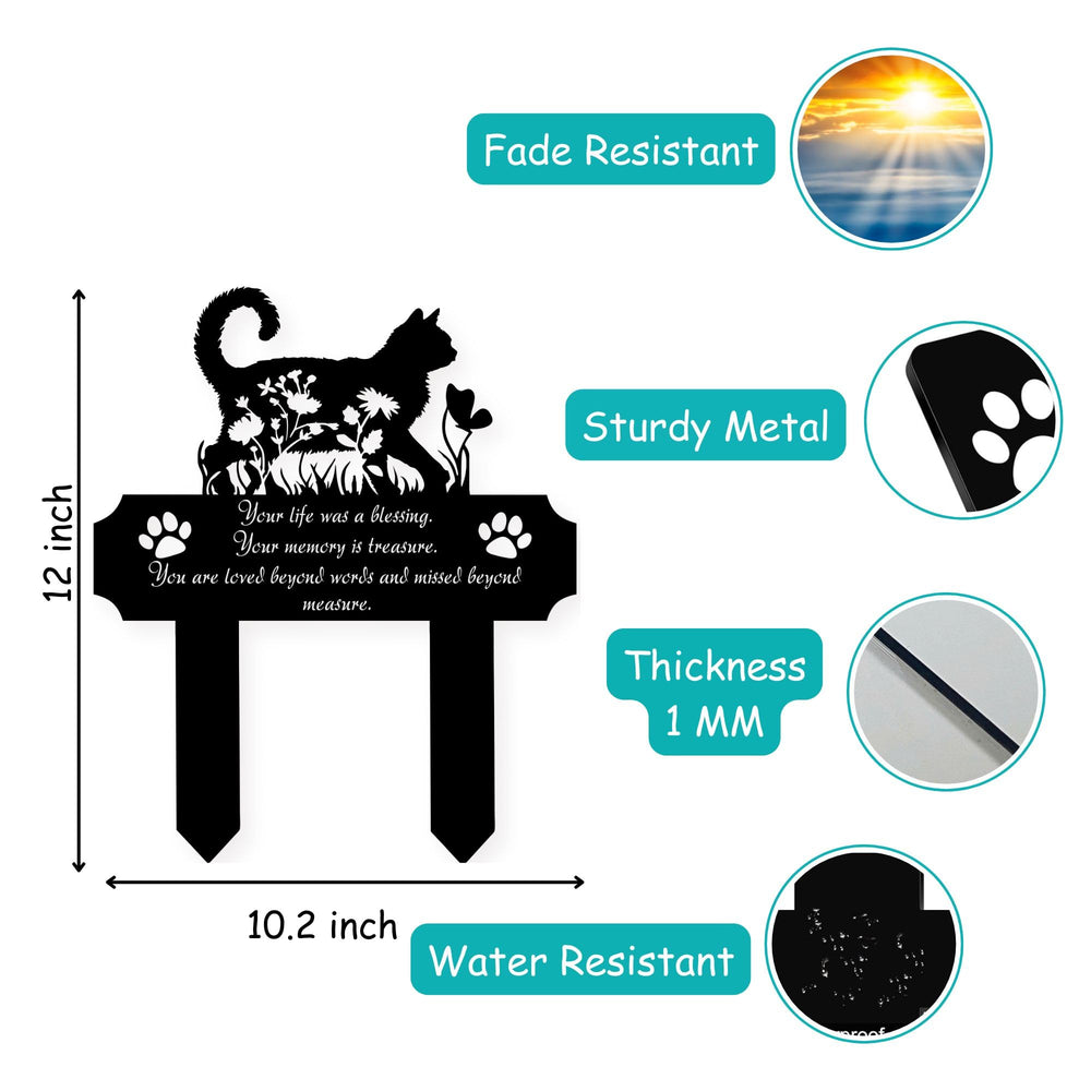 HEGANITS gros plan silhouette de chat évoquant sérénité
