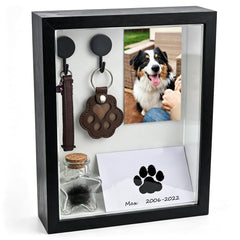 HEJUIWEI face ouverte montrant collier, photo et compartiments pour souvenirs conservés