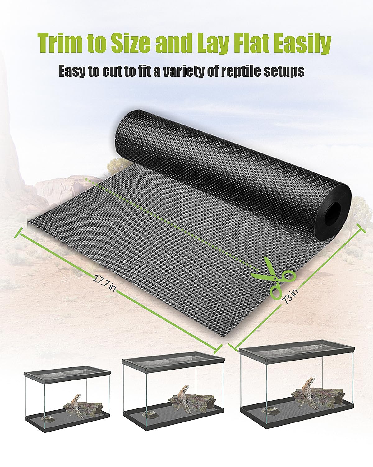 Helidrago tapis pendant lavage, matériau réutilisable et économe