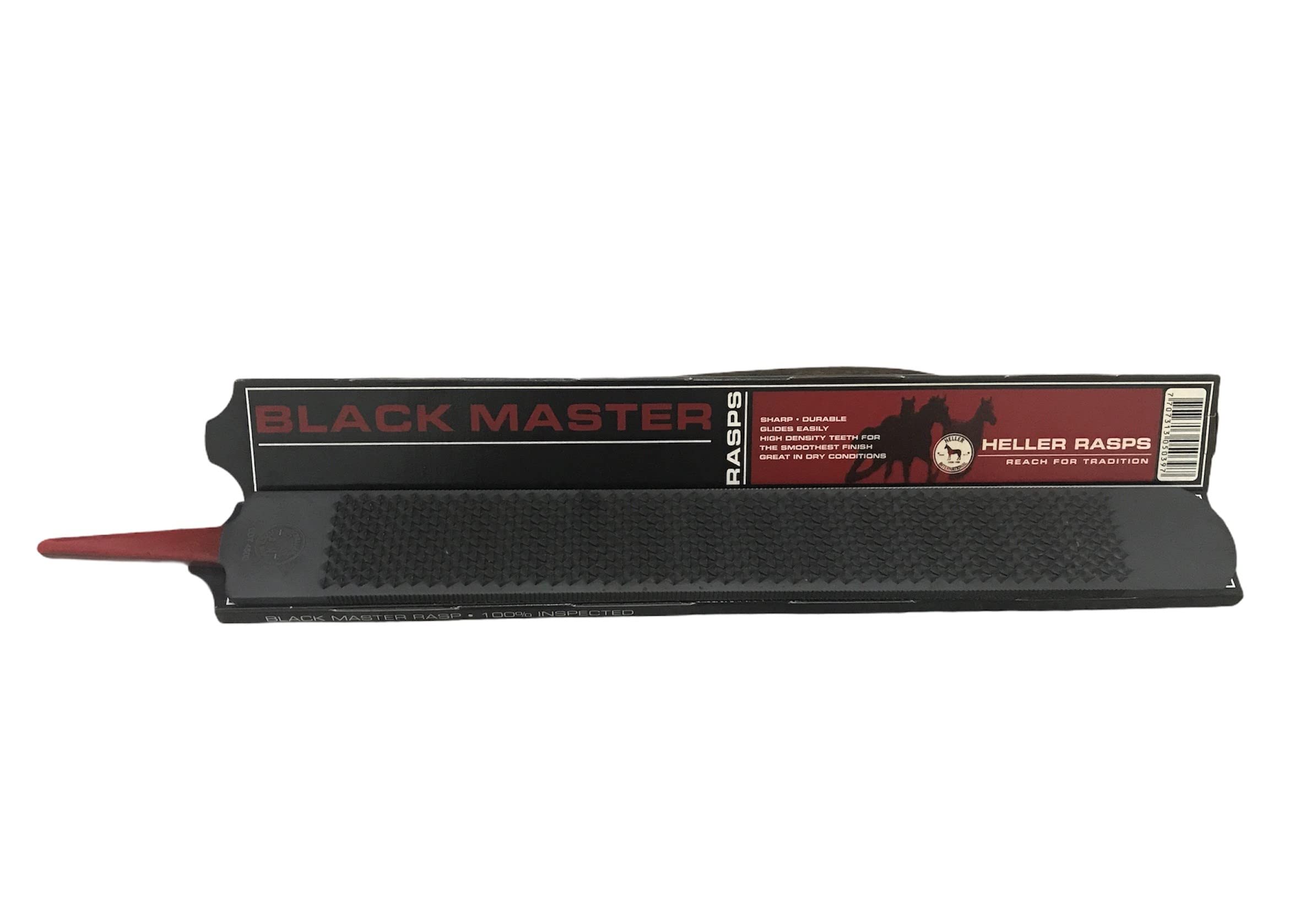 Heller Black Master face avant montrant la longueur et l'efficacité