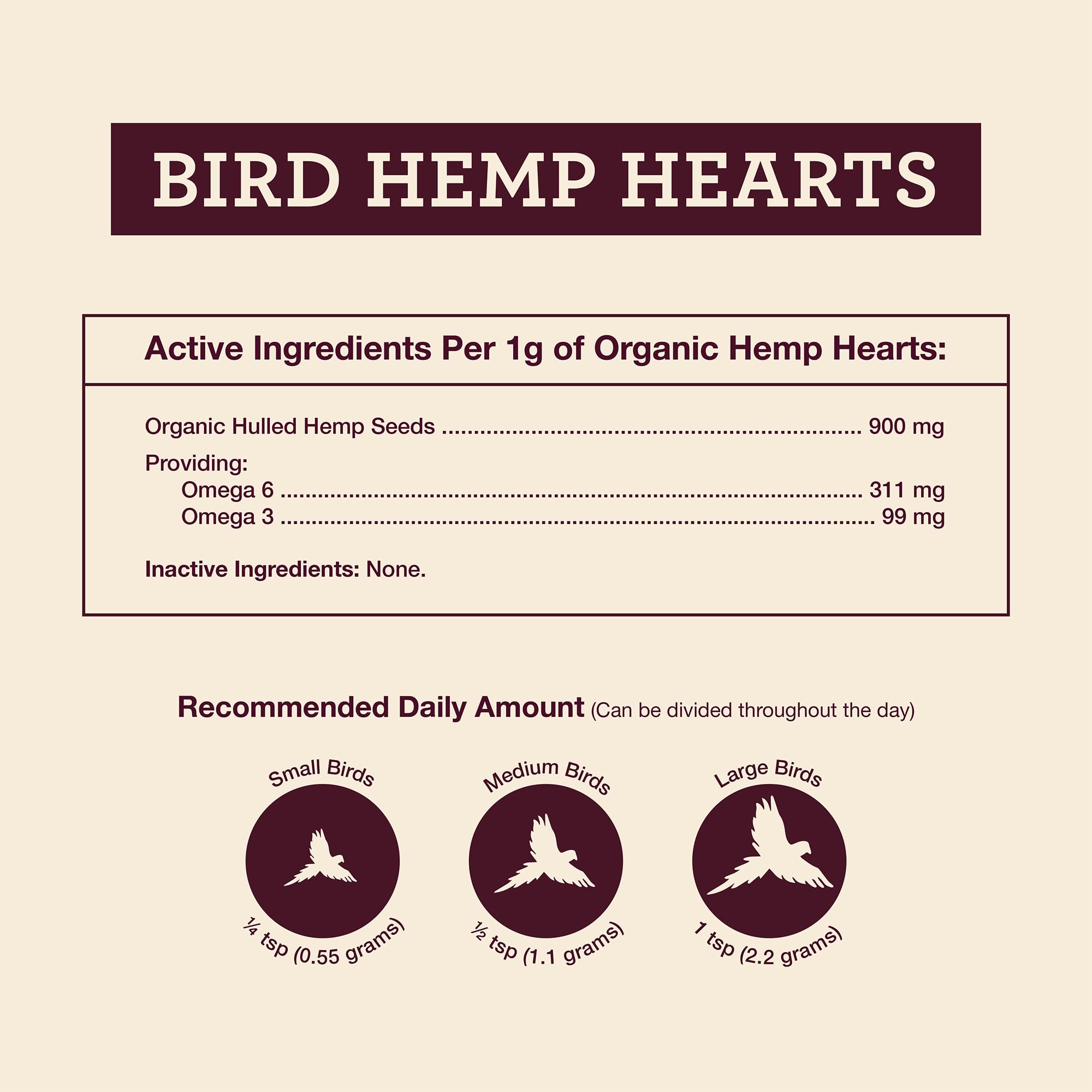 Hemp Well texture gros plan montrant graines décortiquées et facilité d'ingestion