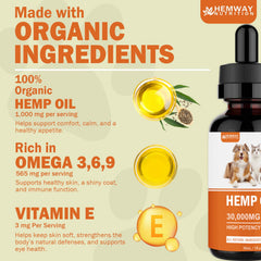 HEMWAY NUTRITION étiquette produit lisible, garantit ingrédients biologiques