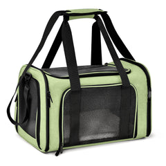 Henkelion vue de face du sac de transport vert, design approuvé avion