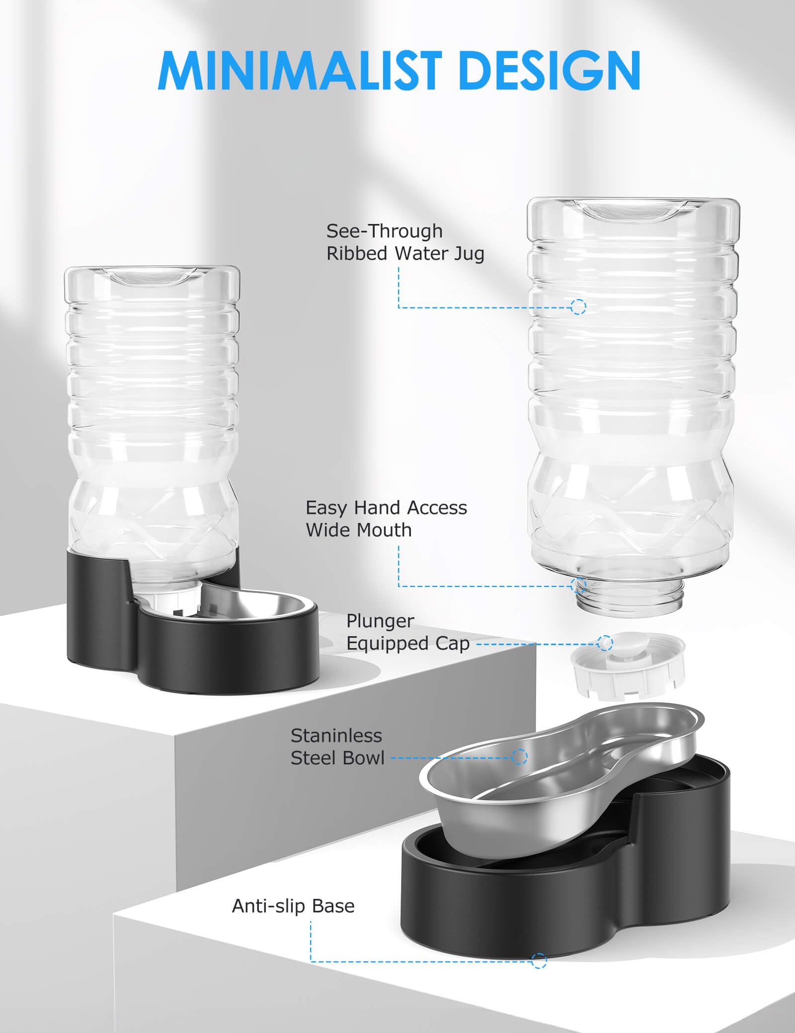 heouvo base et verrouillage anti-renversement pour protection des sols