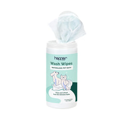 Hepper emballage avant montrant paquet refermable et marque, praticité portable