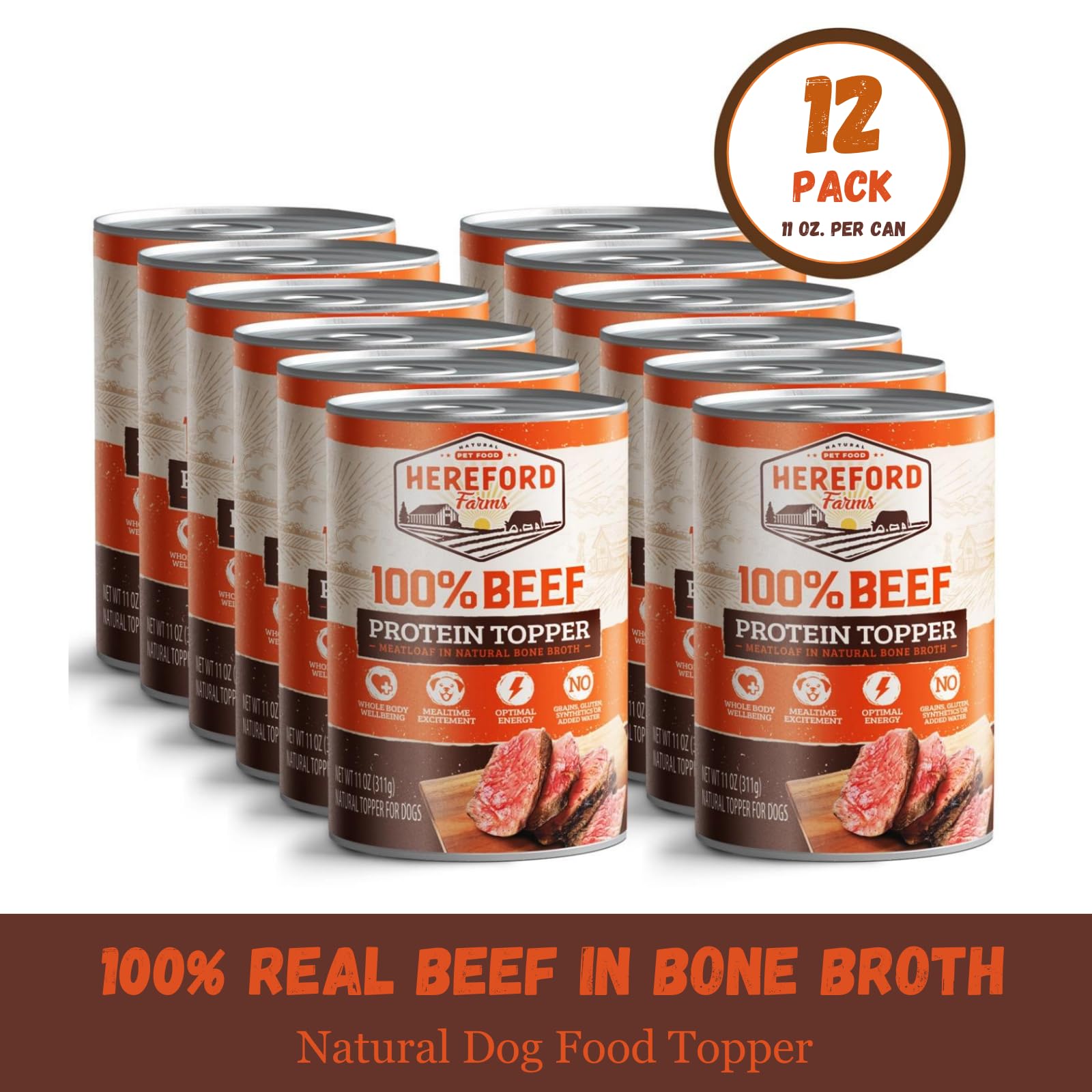 HEREFORD FARMS cuillère dans le bouillon montrant richesse et saveur