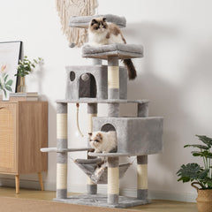 Hey-brother gros plan poteau en sisal, durable pour griffades fréquentes