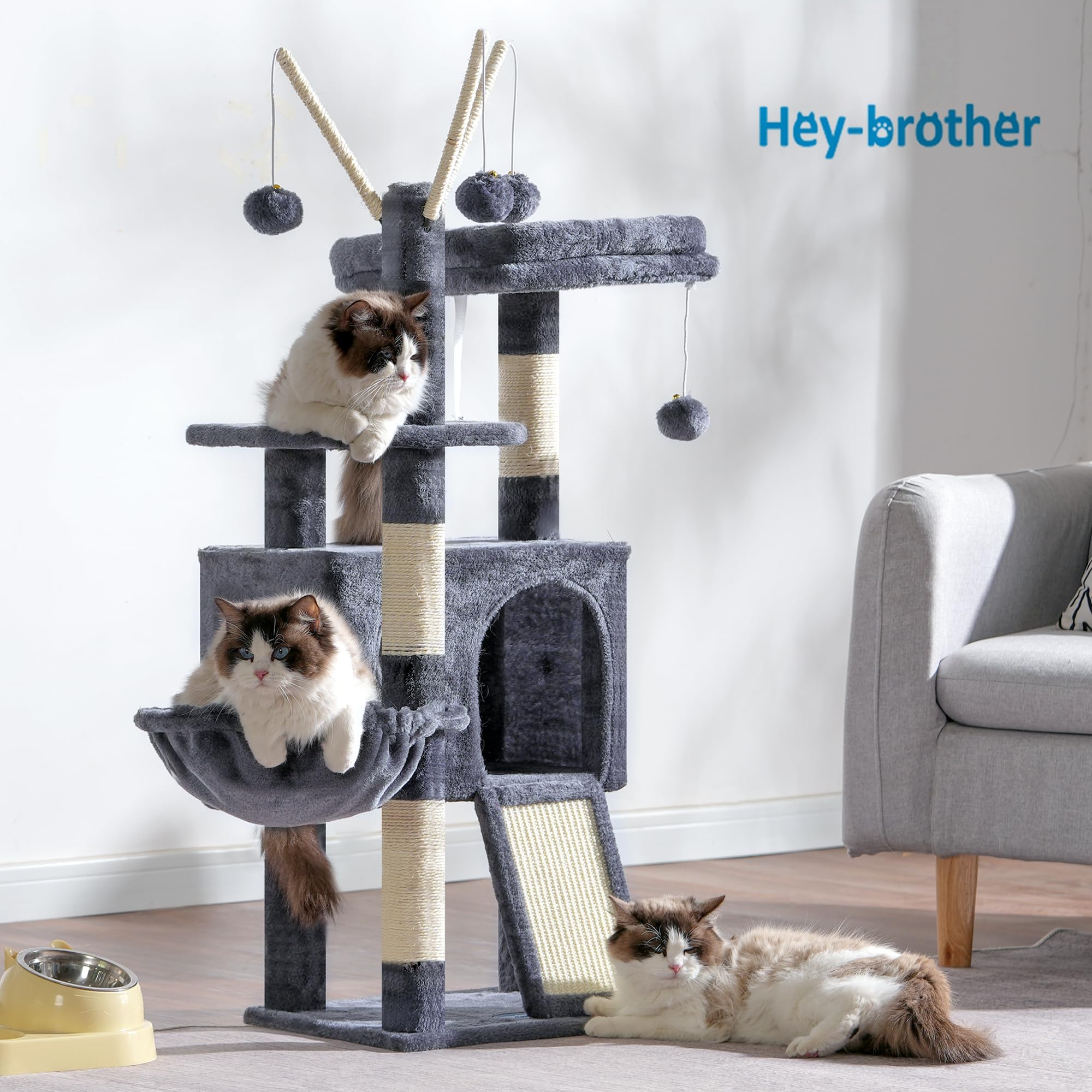 Hey-brother planche à griffer montrant la surface abrasive pour l'entretien des griffes
