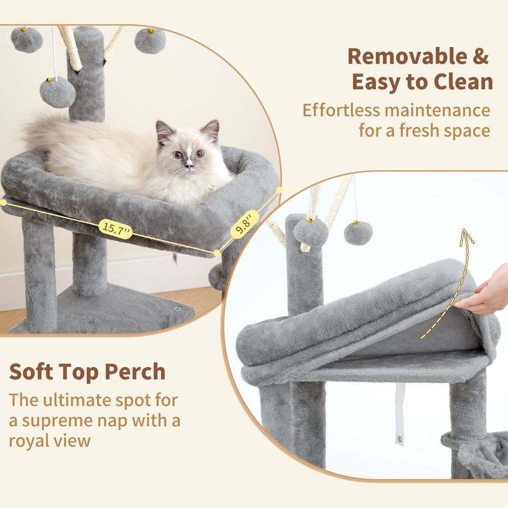 Heybly coussin détachable utilisé comme lit pratique et moelleux